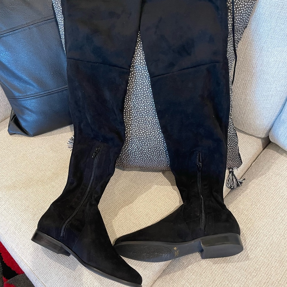 Gianni Bini Black Over the Knee Boots